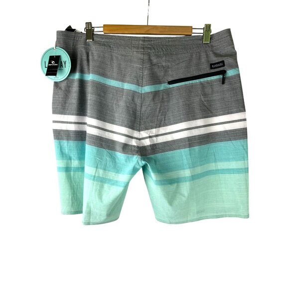 NWT Summer Spring Surf Seaside Ocean RipCurl Mid Leg  Board shorts, Men's 36 - Picture 2 of 11
